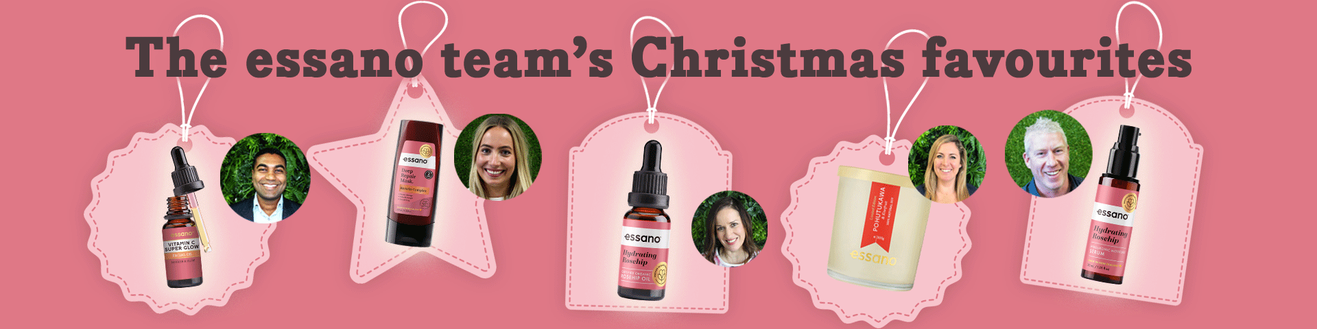 The essano team's Christmas favourites 🎄