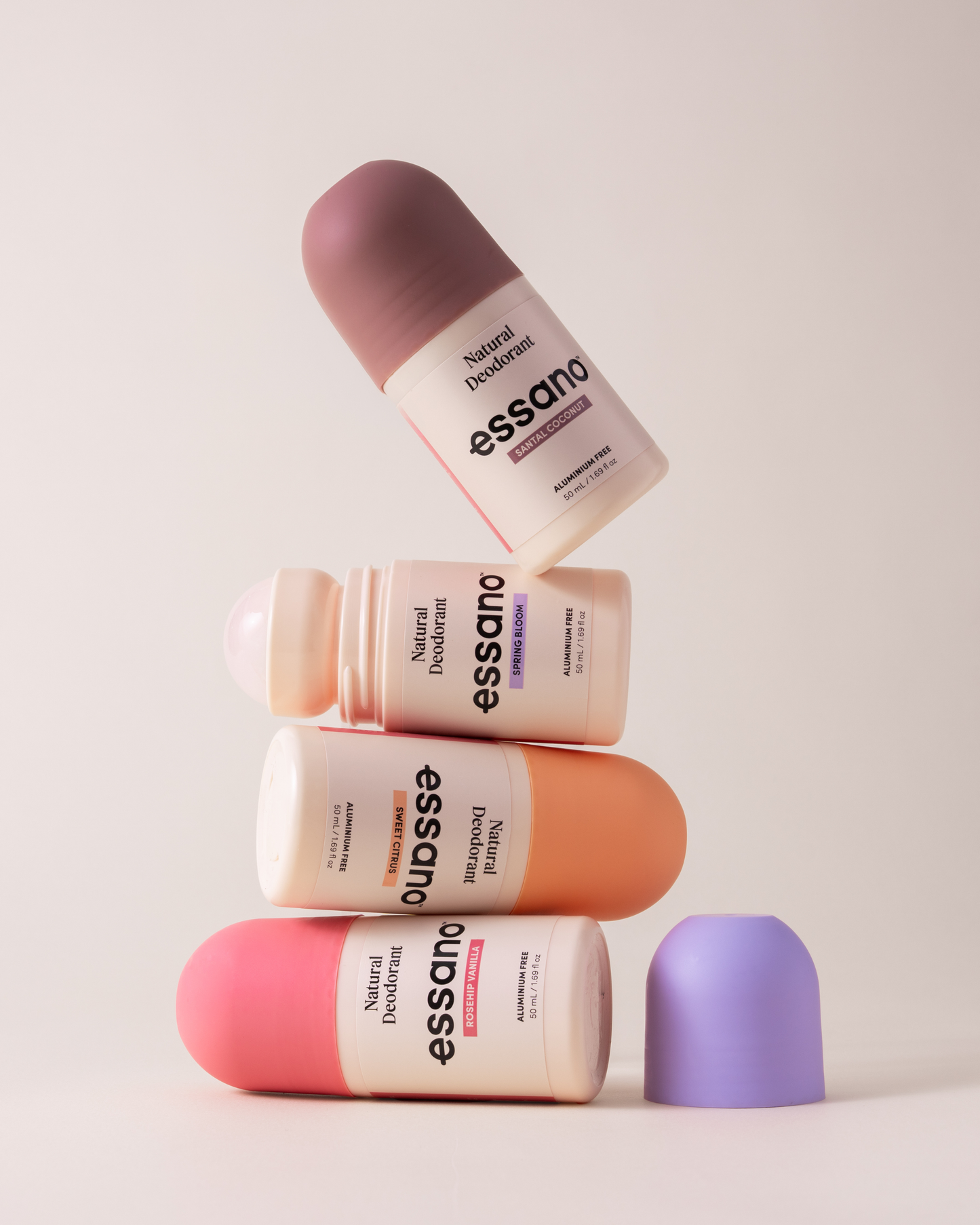 Rosehip Vanilla Natural Deodorant Roll On