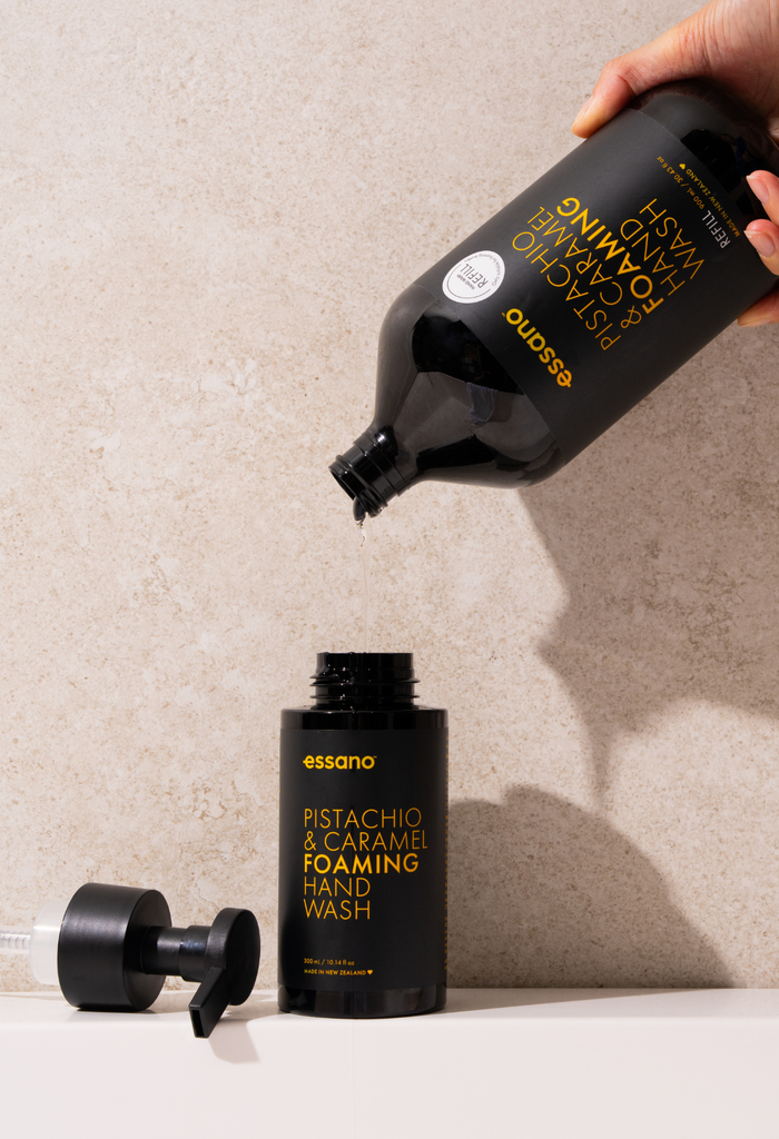 Essano Foaming Hand Wash REFILL Caramel & Pistachio 900ml