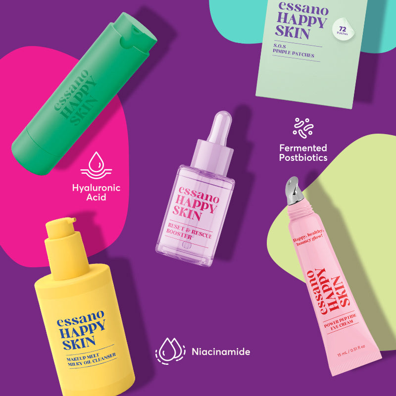 Meet essano HAPPY SKIN’S new besties.