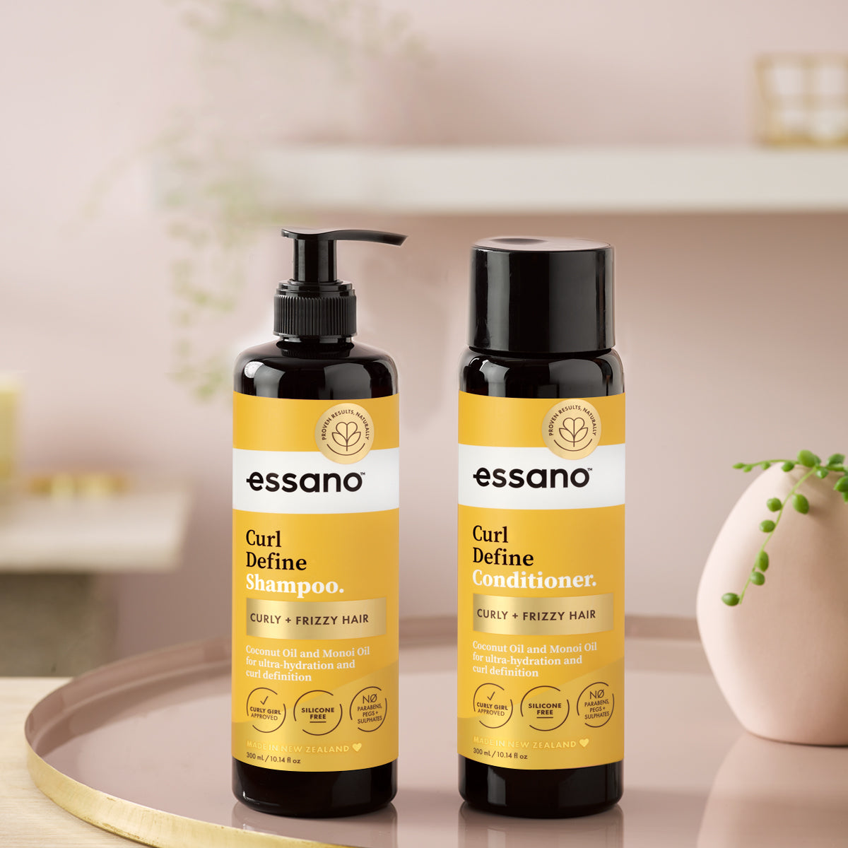 Curl Define Hair Shampoo & Conditioner Bundle essano