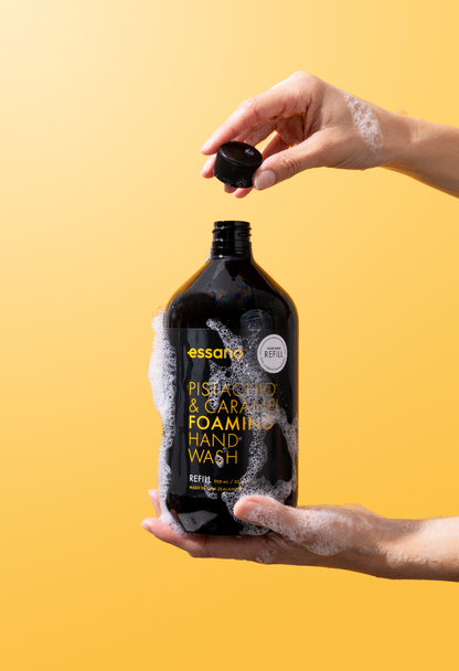 Essano Foaming Hand Wash REFILL Caramel & Pistachio 900ml