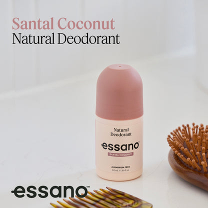 Santal Coconut Natural Deodorant Roll On