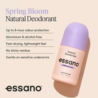Spring Bloom Natural Deodorant Roll On