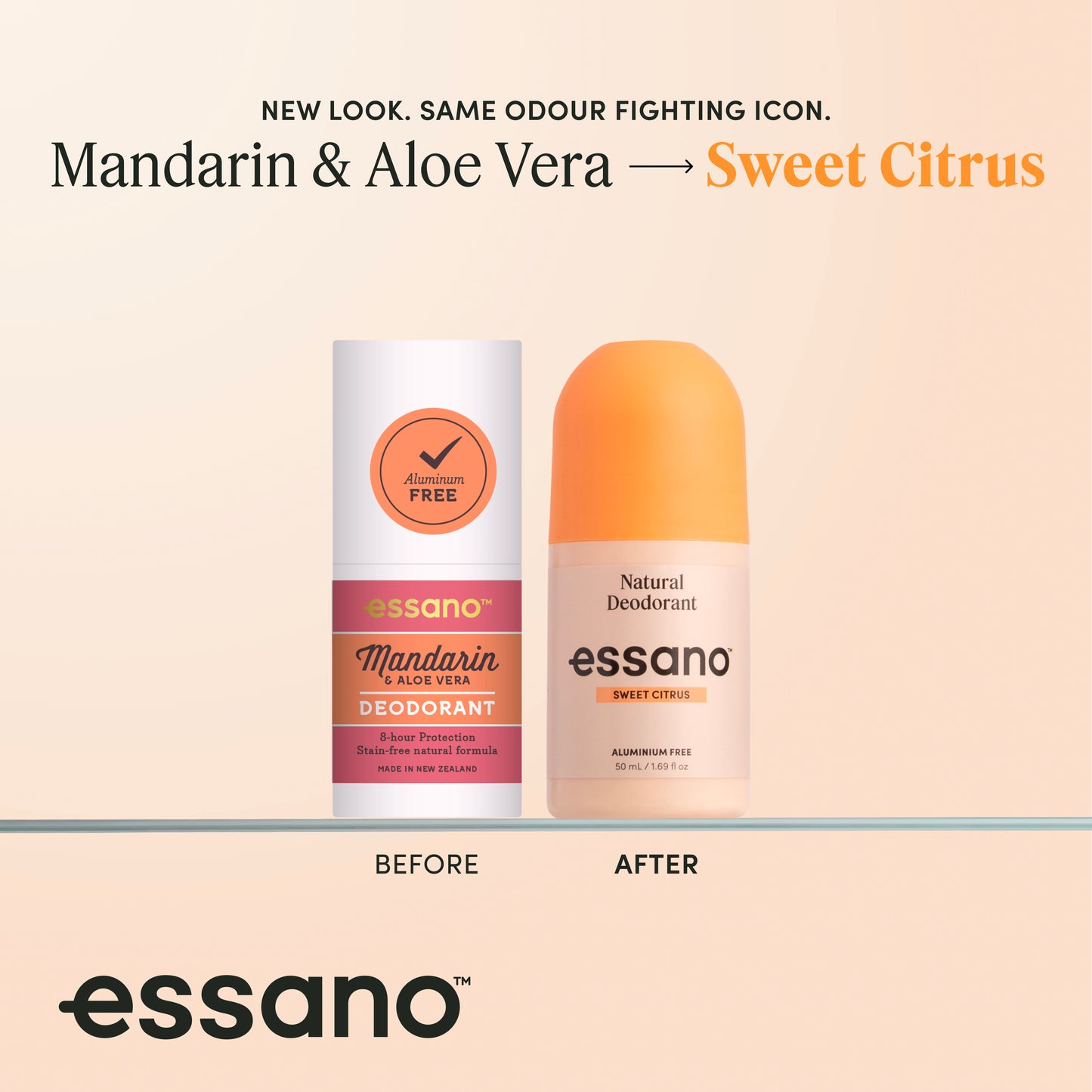 Sweet Citrus Natural Deodorant Roll On