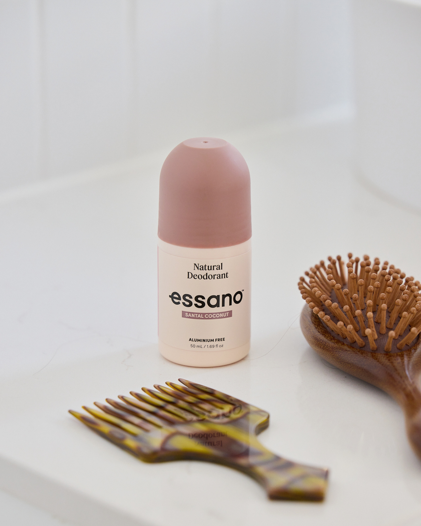 Santal Coconut Natural Deodorant Roll On