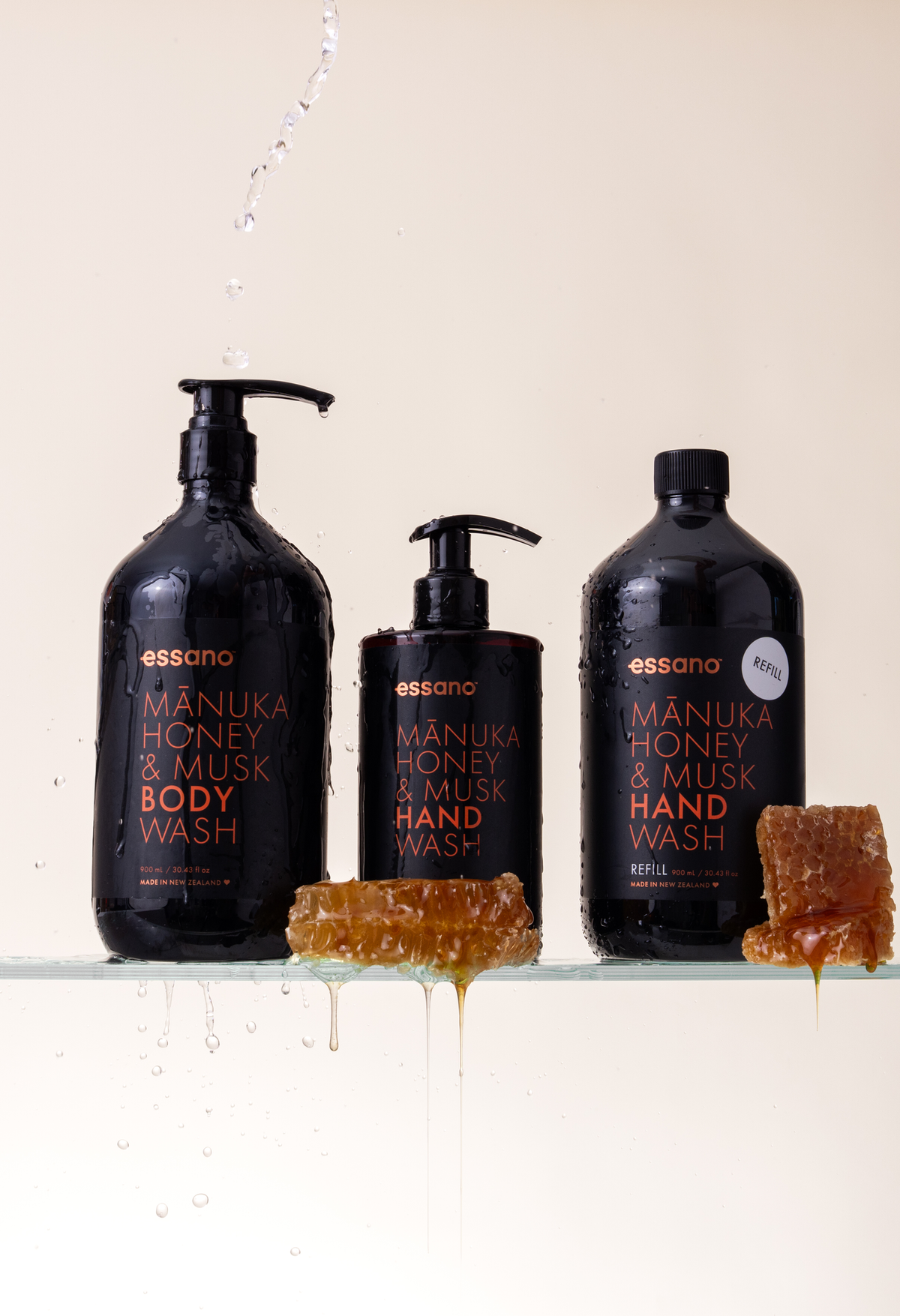 Manuka Honey & Musk Body Wash 900ml