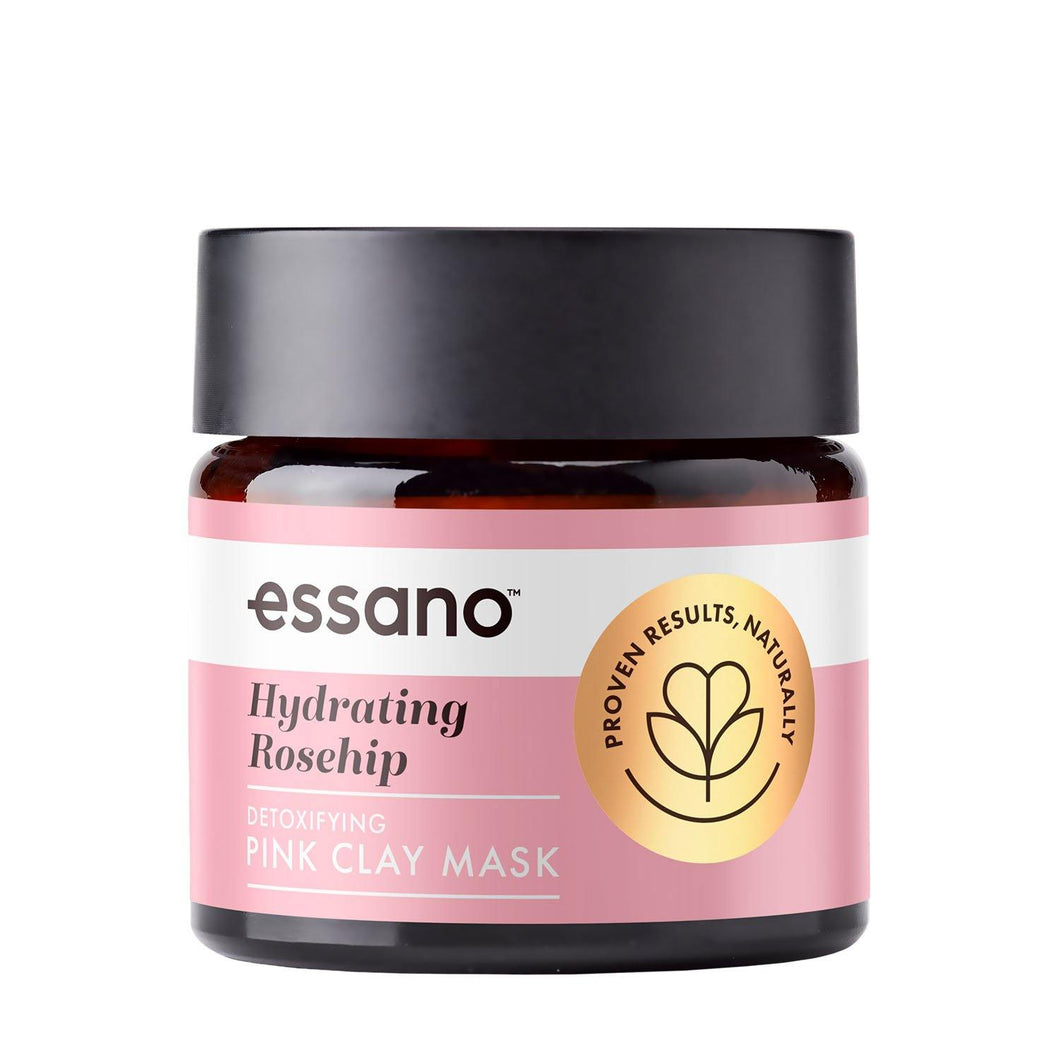 Essano - Hydrating Rosehip Detoxifying Pink Clay Mask